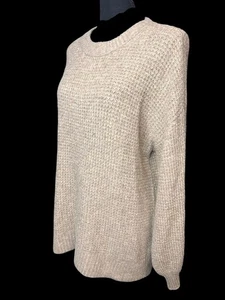 American Eagle Strick Langarm Pullover Damen Beige Damen Relaxed Fit Coastal - Bild 1 von 10