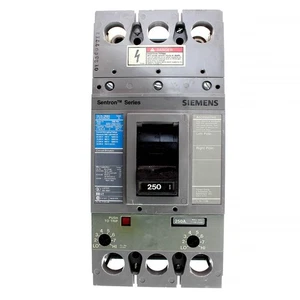 SIEMENS FXD62B250 CIRCUIT BREAKER, FXD FRAME, 250-AMPS, 2-POLE, 600V - Picture 1 of 4