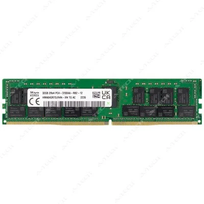 Hynix 32GB DDR4-3200 PC4-25600 2Rx4 ECC RDIMM Server Memory RAM HMA84GR7DJR4N-XN - Image 1 of 2
