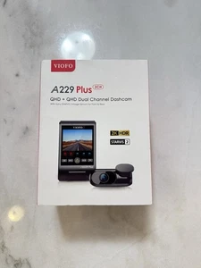 Viofo A229 Plus 2CH 2K Doppia Dash Cam + WiFi + GPS - Foto 1 di 2