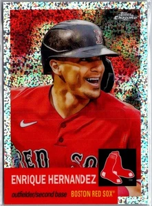 Enrique Hernandez 2022 Topps Chrome Platinum Anniversary Speckle /150 #205 - Foto 1 di 2