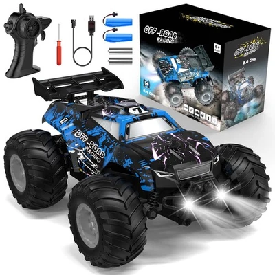 Remote Control Car, All-Terrain Remote Control Truck for Boys, Rechargeable R... - Image 1 of 4
