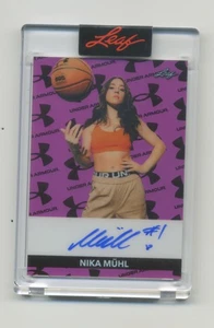 2025 Leaf Authentics NIKA MUHL ON CARD AUTO 35/50 - Bild 1 von 2