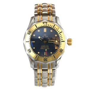 Omega Seamaster Diver 300M Stahl/Gelbgold Lady Ref.: 23828000 mit Zertifikat - Bild 1 von 8