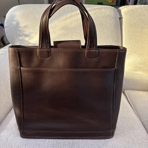 Vintage Coach Large Bleecker Satchel Tote Brown/9314 Made In USA - Picture 1 of 9