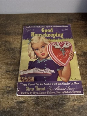 Good Housekeeping Magazine February, 1941 194 Pages Story by Richard Sherman - Image 1 of 4