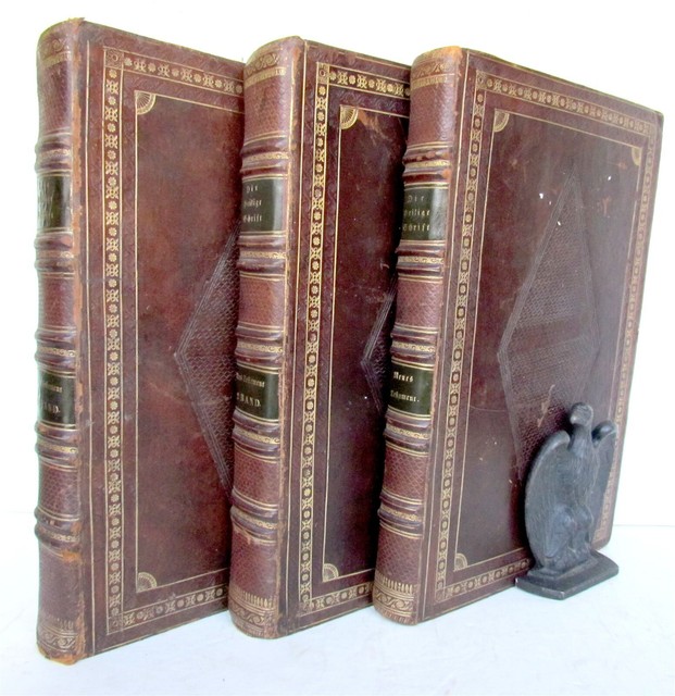 Thick Antique 1739 GERMAN BIBLE Martin Luther