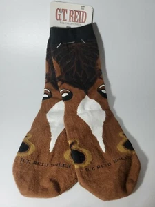 Unisex Horse Print Socks Crew Cut Size Youth 13,1-5 New Choose Color - Picture 1 of 6