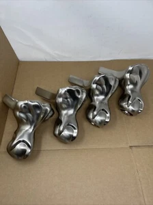 Pelham & White Clawfoot Claw Foot Bathtub Tub Feet, Brushed Nickel, Set Of (4) - Picture 1 of 15