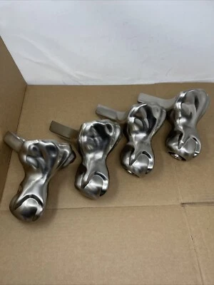 Pelham & White Clawfoot Claw Foot Bathtub Tub Feet, Brushed Nickel, Set Of (4) - Image 1 of 4