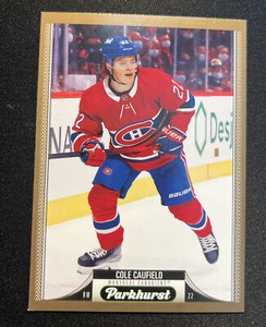 2022 Parkhurst Cole Caufield Bronze Border 