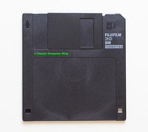 New loose Fujifilm MF2HD 3.5'' 1.44MB DS/HD floppy disk diskette formatted - Afbeelding 1 van 1