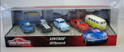 Majorette Model Car metallo pressofuso confezione regalo vintage con 5 auto V... - Immagine 1 di 3