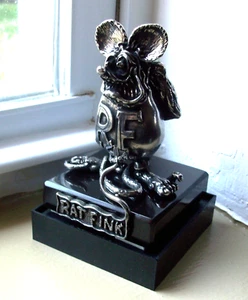 SIGNIERT NUMMERIERT Larry SPEEDO Henley Ed Roth ZINN RATTE FINK Figur Skulptur LG - Bild 1 von 13
