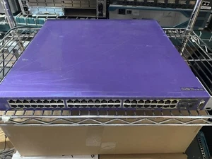Extreme Networks Summit X450e-48p PoE 48-Port Gigabit PoE Managed Switch - Picture 1 of 3