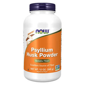 NOW FOODS Psyllium Husk Powder Vegetarian - 12 oz.