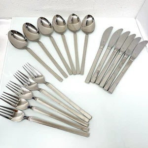 WMF Ravenna Cromargan Besteck 17 tlg 6 Messer 6 Löffel 5 Gabeln - Bild 1 von 9