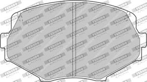 FERODO RACING Bremsbeläge Bremsbelegsatz vorne passend für Mazda MX-5 II - Bild 1 von 1