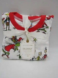 Pottery Barn Teen Dr. Seuss's The Grinch Cindy Pajamas Multicolor 2 Pc Sz 14 A26 - Picture 1 of 3