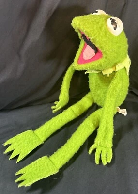 1956, 1976 Vintage Kermit the Frog Muppet Doll #850 Jim Henson Fisher Price Fun - Image 1 of 4