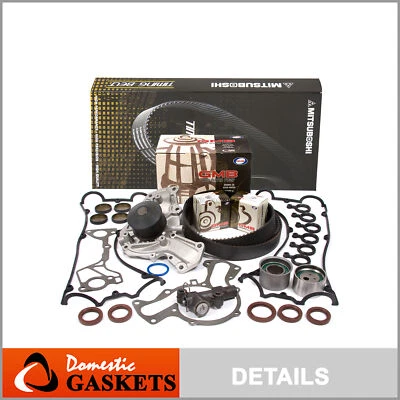 Timing Belt Kit Water Pump Fit Dodge Stealth Mitsubishi Diamante 3000GT 6G72 - Image 1 of 4