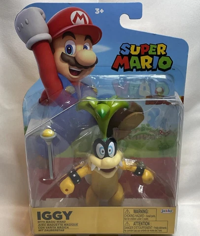 2021 JAKKS Pacific World of Nintendo Action Figure: IGGY (w/ Magic Wand) Cover