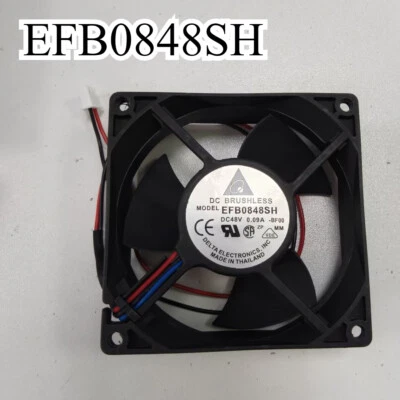 1PCS Delta EFB0848SH -BF00 48V 0.09A 80*80*25mm 3pin Cooling Fan Fast Shipping - Image 1 of 3