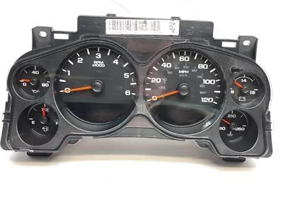 Velocímetro cuadro de instrumentos Chevy Silverado 1500 2009-2013 20958760 108 k Foto 1 de 4