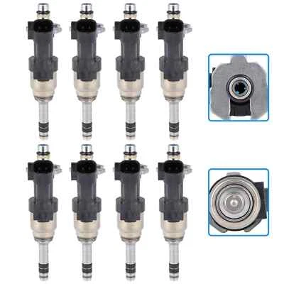 8 inyectores de combustible para Cadillac CTS 17-21 2016-2019 Chevy Camaro y Corvett 15-19 Foto 1 de 4