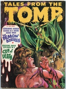 Tales from the Tomb Vol 4 #5 (Eerie Publications 1972) b/w HORROR magazine - Picture 1 of 5