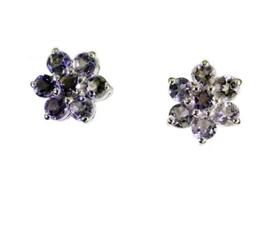 resplendent Amethyst 925 Sterling Silver Purple indian CA gift - Picture 1 of 1