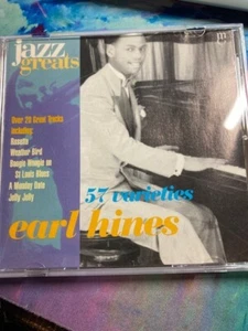 Earl Hines, 57 Varieties CD Bonus Tracks Album Jazz Greats - Picture 1 of 2
