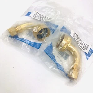 LOT OF 2 SUPCO VI3460 DISHWASHER ELBOW FITTING CAN REPLACE W10685193, W10273460 - Picture 1 of 4