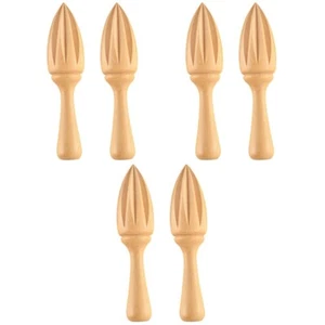 3 Pieces Granatapfel Holz Messbecher Zitrusfrüchte Limettenpresse - Bild 1 von 12