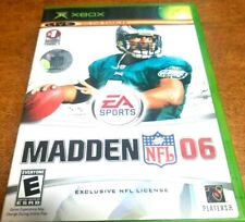 Madden NFL 06 (ORIG Microsoft Xbox, 2005) GAME COMPLETE w/MANUAL FOOTBALL Favre