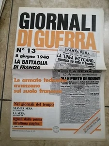 GIORNALI DI GUERRA - N 13 DEL 8 GIUGNO 1940 QQ - Imagen 1 de 1