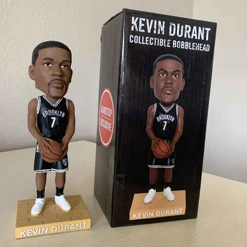 KEVIN DURANT NBA Brooklyn 7 Collectible Bobblehead GameStop PROMO NIB NFR NEW Cover