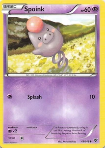 Spoink Common XY Base Set 49/146 LP Normal - Picture 1 of 2