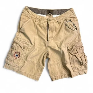 American Eagle Outfitters Y2K Cargo Shorts Size 32 - Picture 1 of 6