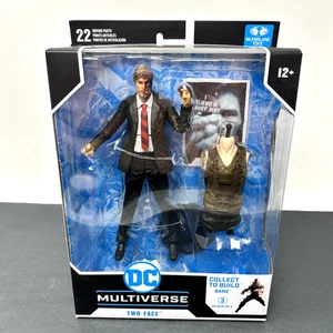 McFarlane DC Multiverse Dark Knight Trilogy Two Face Build A Figure Bane - Picture 1 of 10