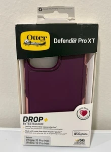 Otterbox iPhone 13 & 12 Pro Max Defender series XT Mag Safe Purple Brand New - Zdjęcie 1 z 4