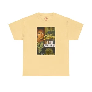 Retro Movie Poster Tee 13 Rue Madeleine James Cagney Annabella NWT S-5XL - Picture 1 of 91