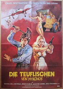 Island of Death ORIGINAL German '84 POSTER sexploitation horrror sexy naked girl - Bild 1 von 4