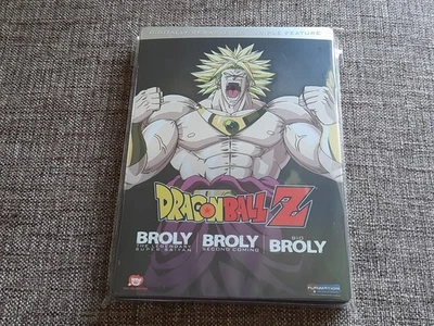 DRAGON BALL Z: BROLY 1 2 3 SUPER SAIYAN BIO-BROLY DVD Steelbook USA Dragonball - Bild 1 von 3