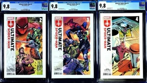 2024 Marvel Comics ULTIMATE SPIDER-MAN 2 3 4 * CGC 9.8 * 1st Print * Cover A Set - Picture 1 of 7