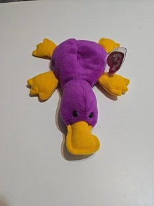 TY Beanie Baby - PATTI the Platypus (9.5 inch) - MWMTs Stuffed Animal Toy - Picture 1 of 6