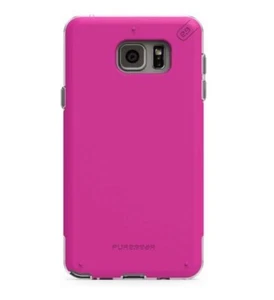 PureGear Dualtek Pro Case for Samsung Galaxy Note 5, Pink - Picture 1 of 8