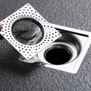 Cover Net Cover Bathroom Drain Filter Sink Strainer Hair Catcher Mesh Cover - Picture 1 of 12