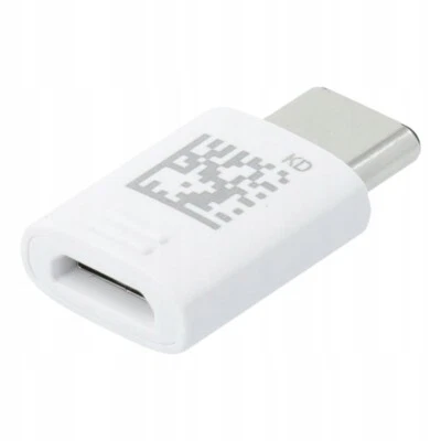 Genuine Samsung USB-C Male to Micro USB Female Adapter Converter UK GH96 — 第 1/4 张图片