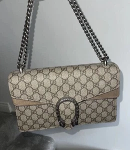GUCCI Dionysus Beige Small Shoulder Bag 499623 RRP £2400 100% Authentic - Picture 1 of 15
